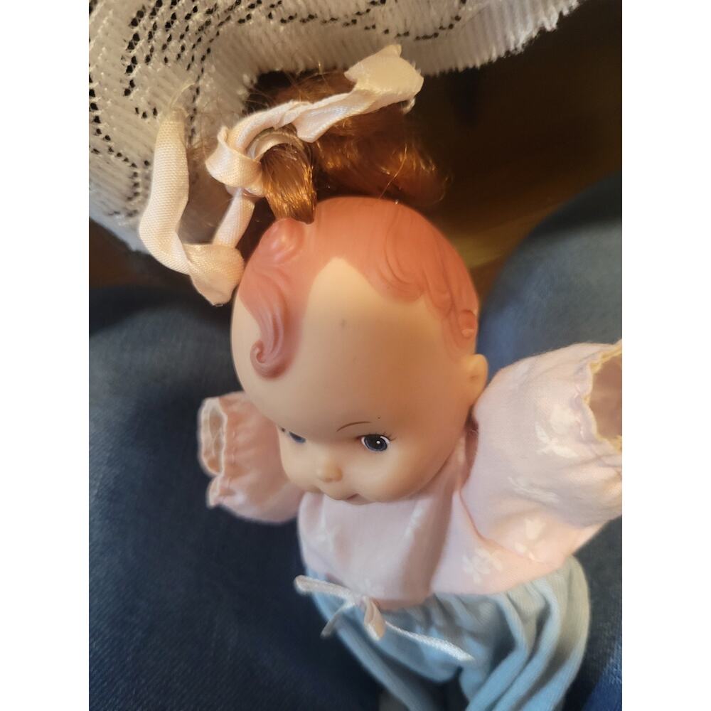 Vtg 1987 Precious Playmates 6" Pixie Baby Doll Fully Jointed Soft Vinyl Skin - Picture 2 of 5